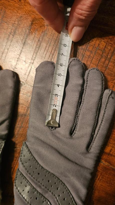 Twplé elegantné rukavice 7cm, xs