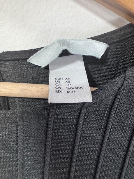 H&m elegantný top s dlhým rukávom, h&m,xs