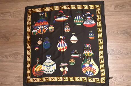 Saténova šatka, xl