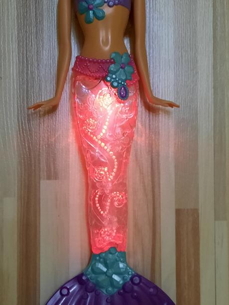 Barbie bruneta morská víla panna mermaidia, 