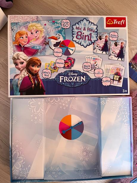 Frozen 8in1 spolocenske hry,