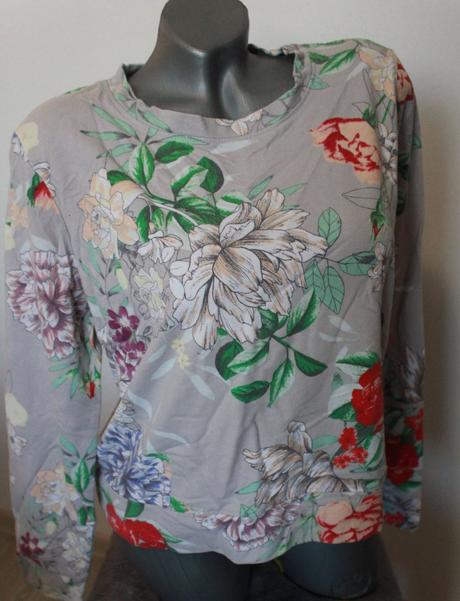 Kvetovane tricko, xl