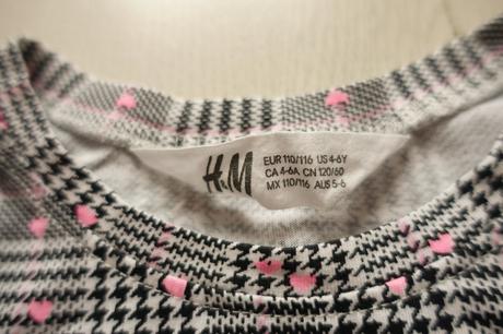 Šaty h&m 110/116, h&m,110