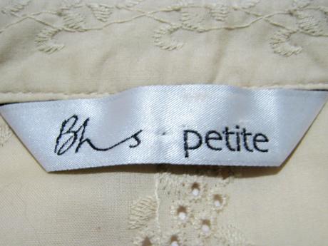 Béžová madeirová blúzka, bhs,40