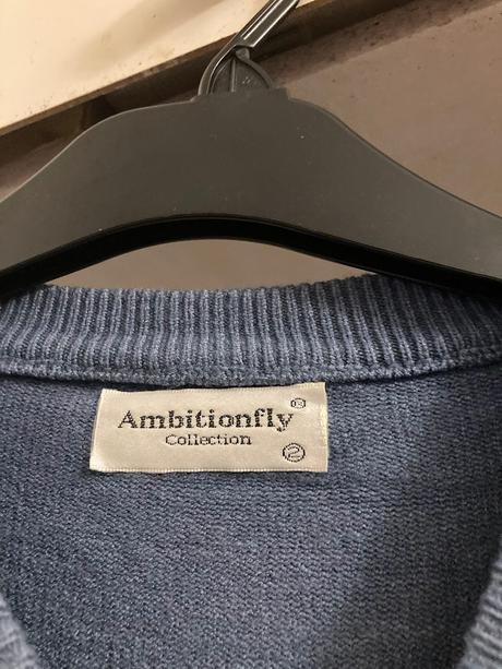 Predám modrý pulovér dámsky., l