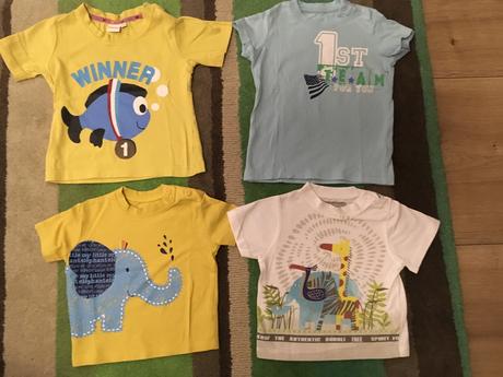 4 tričká, aj jednotlivo, 80