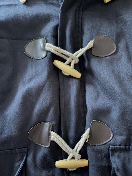 Tmavomodrý jarný kabatik, m