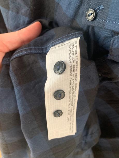 Modrá pánska flanelová košeľa mango, mango,l