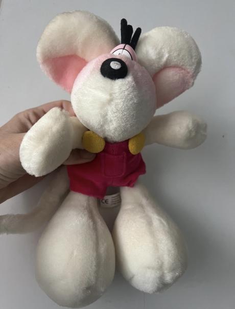 Mys mysiak diddl plysova hracka biela,