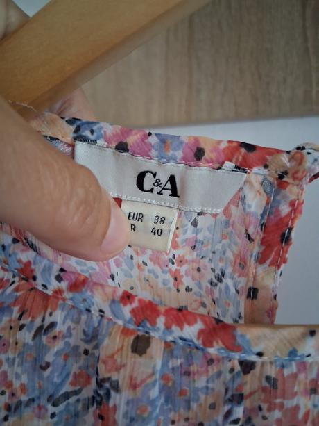 Transparentné šaty, c&a,m