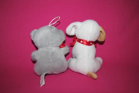 Macko a psík so srdiečkami, 