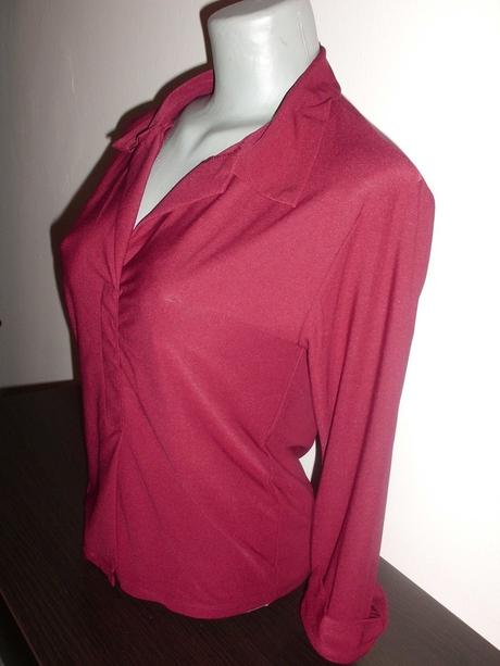 Bordový top, veľkosť m, m