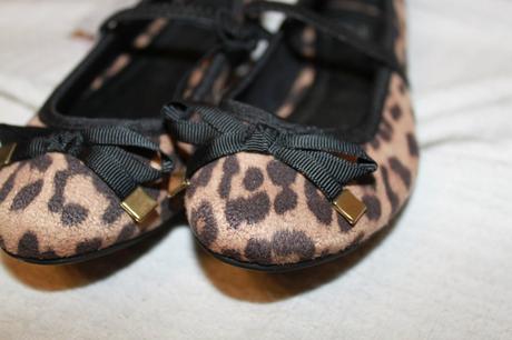 Leopardie balerinky pre paradnicu , f&f,30