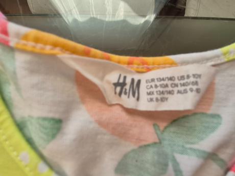 Šaty, h&m,140
