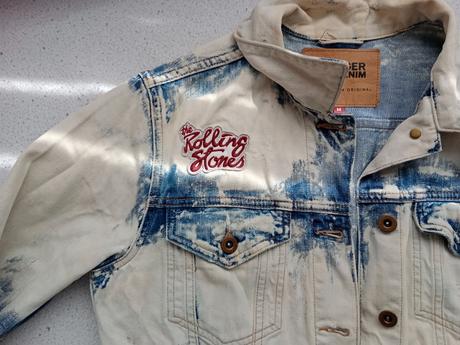 Riflova bunda rolling stones, tommy hilfiger,m