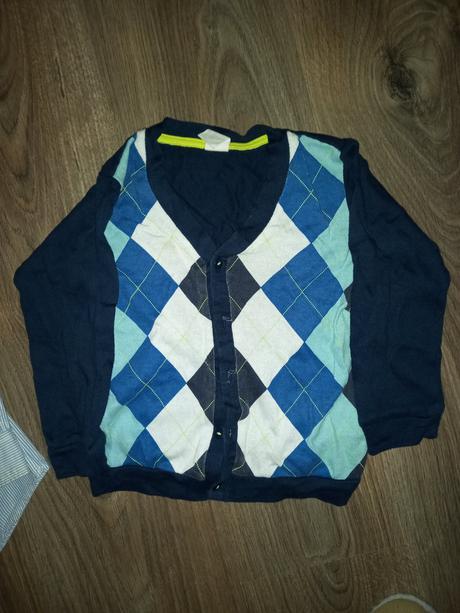 Košeľa + svetrík, h&m,92