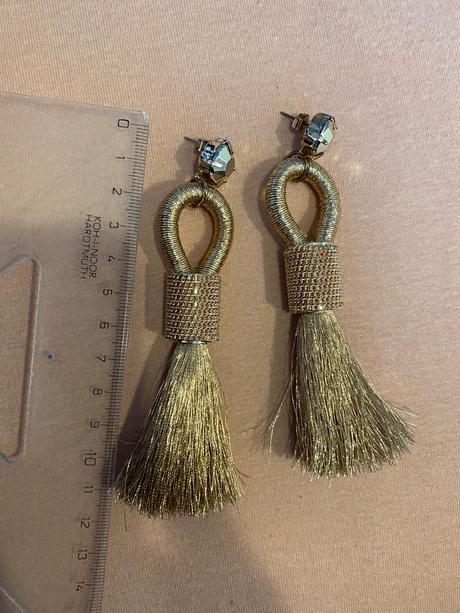 Dlhé náušnice, h&m