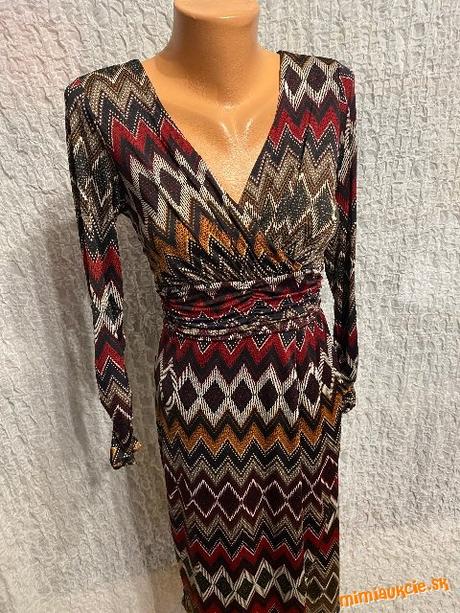 Farebné elastické šaty m, m