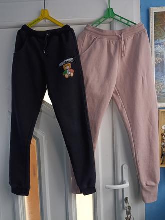 2x tepláky 152/158, reserved,158