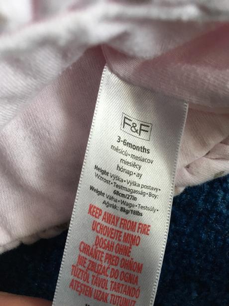 Srdiečkové pufované šaticky 68 až 80, f&f,68