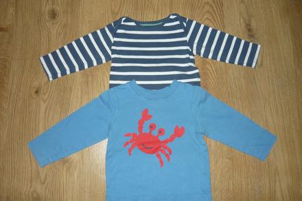 Tričká s dlhým rukávom -80, george,80