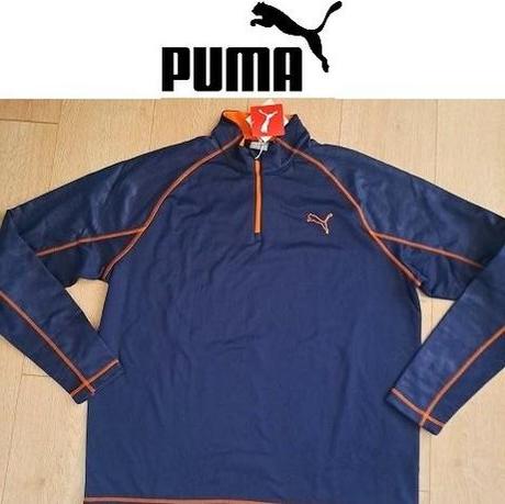 Športová tmavomodrá pánska mikina puma veľ. xxl, puma,xxl