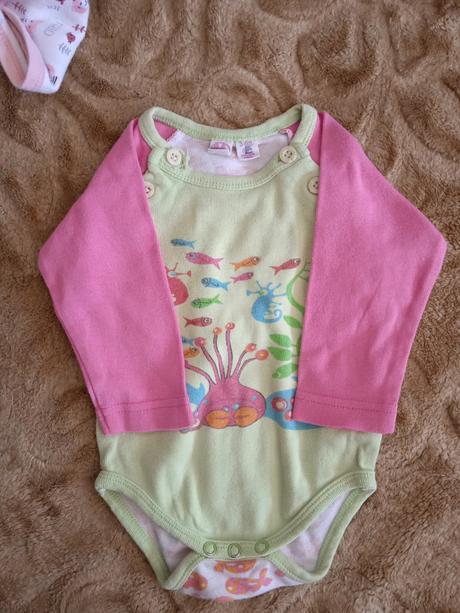 Balíček oblečenia pre dievčatko velkost 62, 62