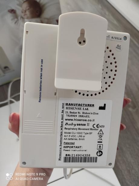 Monitor dychu babysense 2, babysense