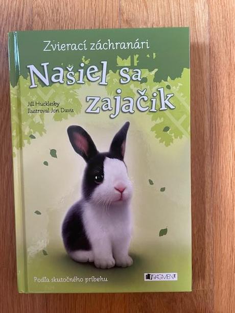 Kniha našiel sa zajačik,