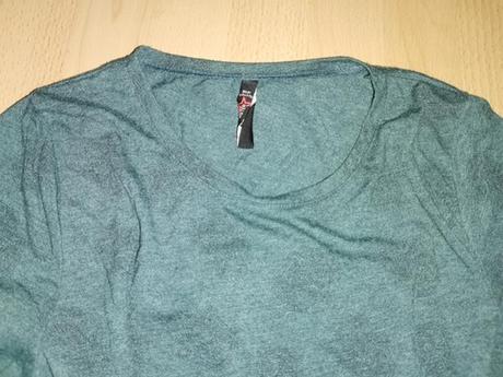 Zelene tricko, fishbone,l