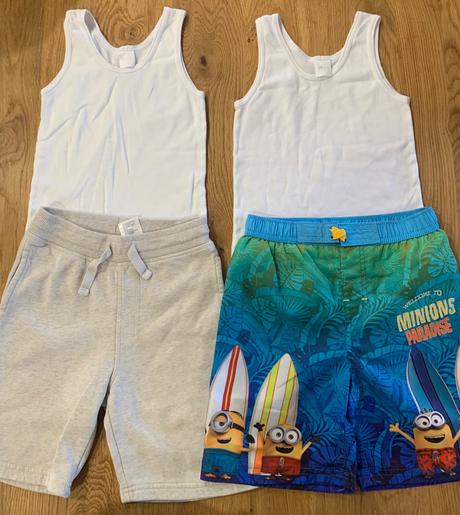 Tričká , kraťase , plavky , tielka, 110