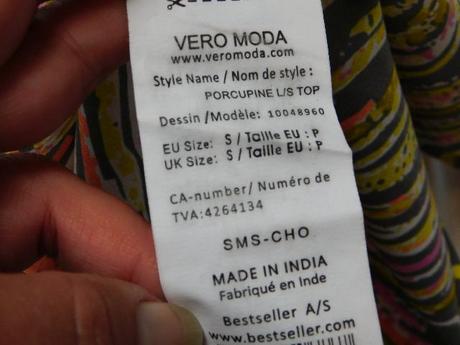 Pekna štylova bluzka, vero moda,38