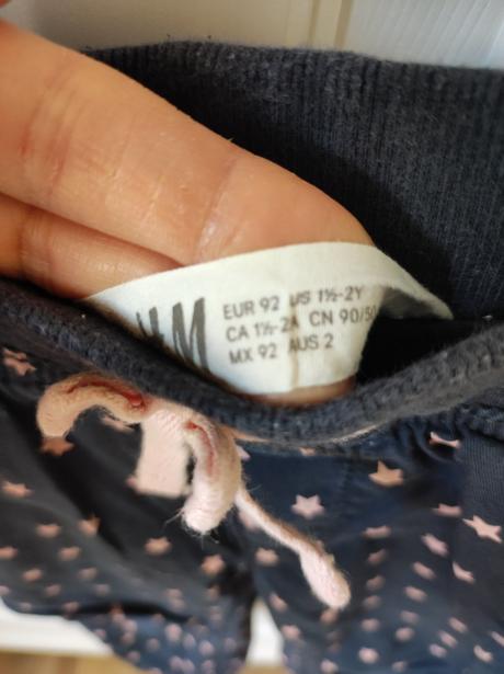 Zateplené nohavice hm 92, h&m,92