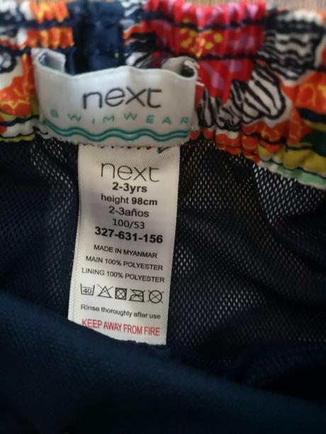 Chlapčenské plavky next veľkosť 98cm, next,98