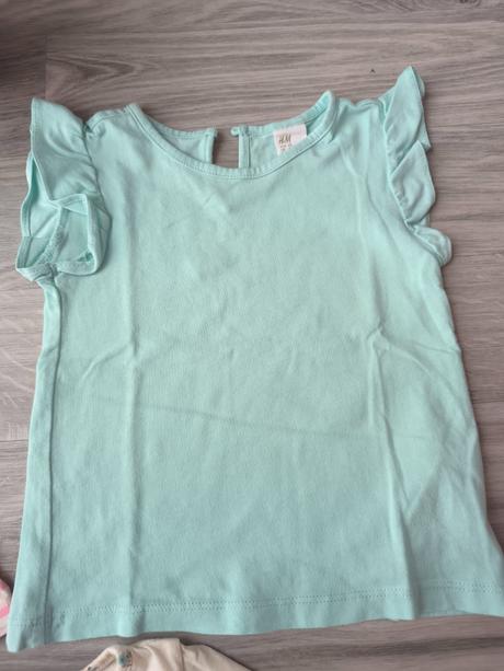 3xhm tričko, h&m,80