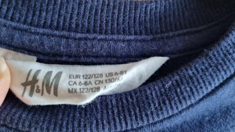 Vianočná mikina, h&m,122