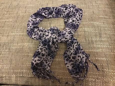 Šatka / šál so zvieracím vzorom, 