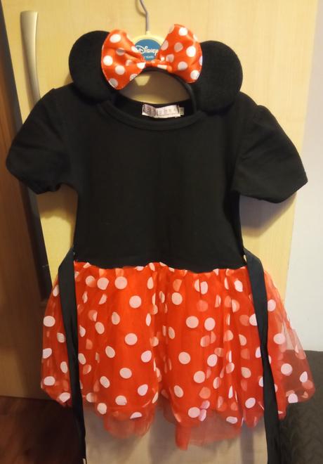 Kostým minnie s čelenkou, 