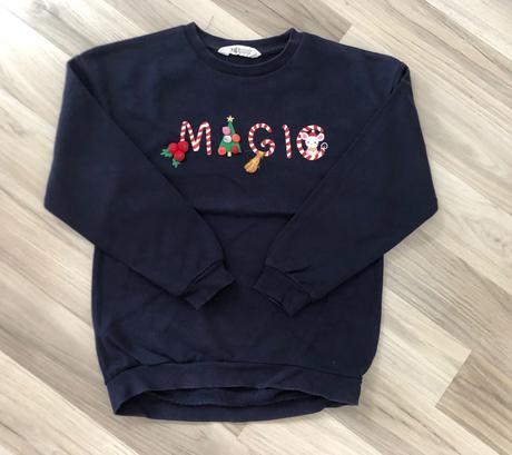 Vianočná mikina, h&m,134