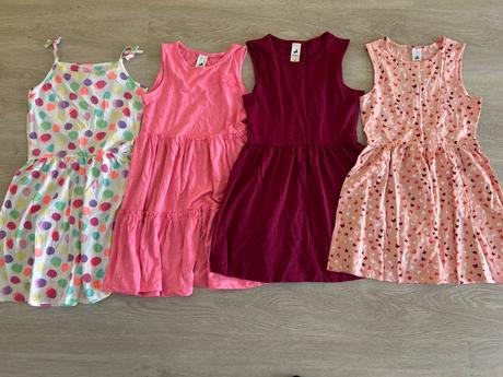 Dievcenske bavlnene saty vel. 140, palomino,140