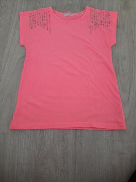 Tričko ružové, pepco,134