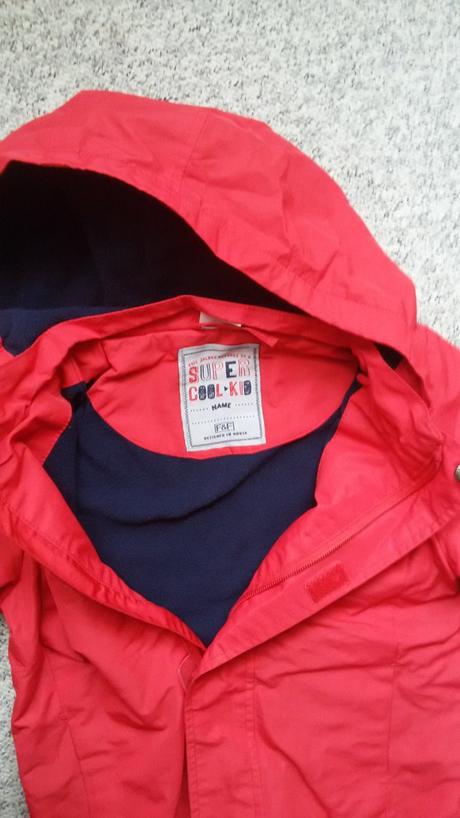 Cervena prechodna vetrovka f&f, f&f,104