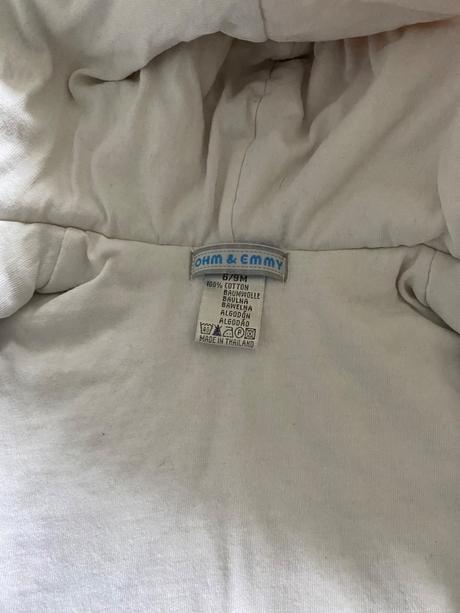 Prechodný teddy kabátik veľ. 6-9m, 74