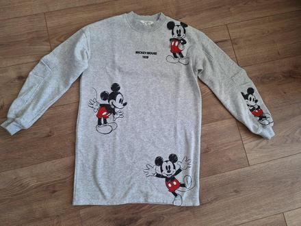 Mikinové šaty, zara,146