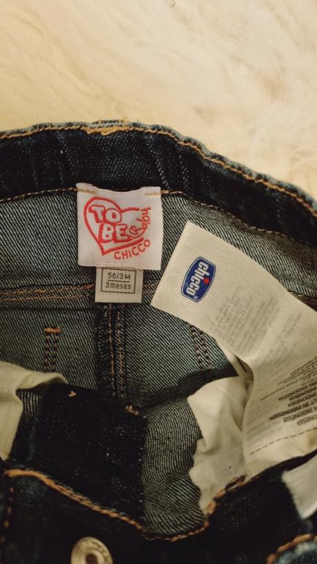 Nohavice pre bábätko/rifle, chicco,56