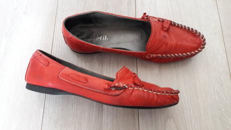 Topánky mokasíny, veľkosť 36, 36