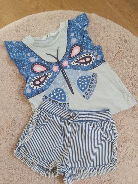 Šortky a tričko grátis, palomino,104