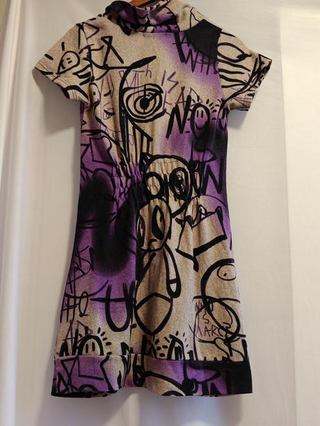 Stylove svetrikove saty, s