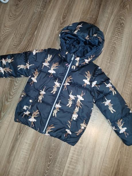 Zimna bunda, h&m,128