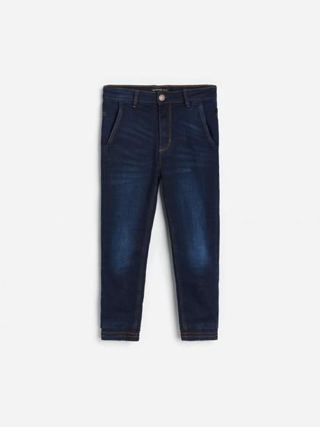 Podšité jeansy reserved 134, ako nové, h&m,134